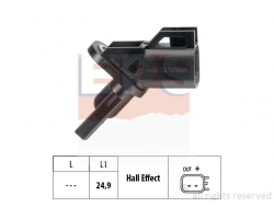 Sensor Raddrehzahl Vorderachse / ABS Sensor für Fahrzeuge ohne ESP,  VOLVO C30 C70 S40 S60 S80 V40 V50 V60 V70 XC60 XC70 ´04 Ford Mondeo, C-max, Focus, S-max, Galaxy, Grand C-max, Kuga Mazda 5, 3 Renault 6