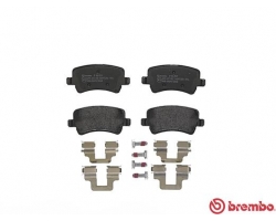 Bremsbeläge hinten VOLVO S60 II 2010- / V60 2010- / S80 II 2007- / V70 III 2007- / XC60 2009- / XC70 II 2008-, FORD S-max 2006- / Galaxy 2006-, LAND ROVER Range Rover Evoque 2011-