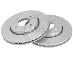 1 Set Front Brake Discs for VOLVO S40 I V40 I ´98-03