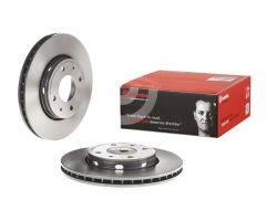 1 Set Front Brake Discs for VOLVO S40 I V40 I ´98-03