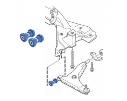 Buchsen Querlenker Querlenkerbuchsen verstärkt VOLVO S40 I / V40 I ´96-04, Polyurethan Poly-Buchsen