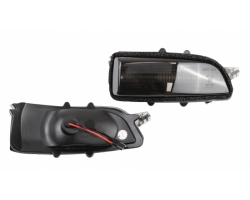 1 Paar LED Spiegelblinker Getöntes Glas Dynamisch VOLVO C30 / C70 II / S40 II / V50 / S60 I / S80 II / V40 II / V40 CC / V70 II / V70 III 