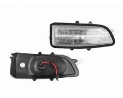 1 Paar LED Spiegelblinker Klares Glas Dynamisch VOLVO C30 / C70 II / S40 II / V50 / S60 I / S80 II / V40 II / V40 CC / V70 II / V70 III 