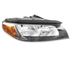 Headlight Headlamp right, chrome, Halogen H7 H9 VOLVO V70 III XC70 III 2008- S80 II 2007-