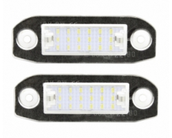 LED Kennzeichenleuchte SATZ / Kennzeichenbeleuchtung / Kennzeichen-Beleuchtung VOLVO S40 II V50 V70 III XC70 II C70 II XC60 XC90 I