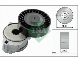 Belt Tensioner V-Ribbed Belt VOLVO S60 II B5254T5 / T12 B5204T9 2011-2013 / S80 II 2.5T 2.5 T / V70 III 2.5T 2.5 T