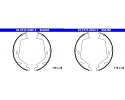 Brake Shoe Set Park Brake VOLVO S60 (-2009) S80 (2007-) S80 (-2006) V70 P26 XC70 (2001-2007)