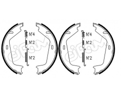 Bremsbackensatz Handbremse / Handbremsbacken / Bremsbacken VOLVO S60 (-2009) S80 (2007-) S80 (-2006) V70 P26 XC70 (2001-2007)