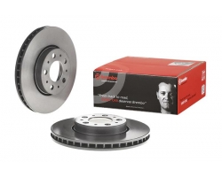 1 Set Brake Discs Front Axle VOLVO S60 I (-2009), S80 I (-2006), V70 II P26, XC70 (2001-2007), Diameter: 285.5 mm for Brake System: 15