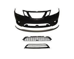 Panel / Skin front bumper + grills (set) Genuine SAAB 9-3 II turbo X