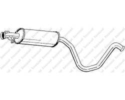 Schalldämpfer / Mittelschalldämpfer SAAB 900 II 1994-1998 / SAAB 9-3 I 1998-2003 , passend für alle Motorisierungen