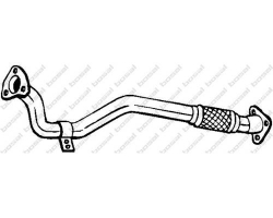 Abgasrohr / 1. Auspuffrohr nach Kat ALFA CADILLAC LANCIA OPEL SAAB VAUXHALL 1.9 Turbodiesel 16V Z19DT Z19DTH 1.9 Twinturbo Turbodiesel A19DTR Z19DTR