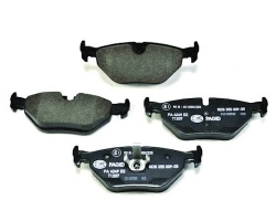 Brake Pads Set Rear Axle SAAB 9-5 I Model Year 1999-2010, suits all cars with VIN # X3025752 and higher numbers / onwards