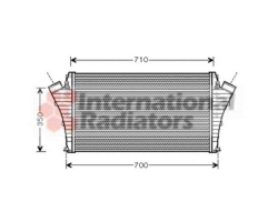 Ladeluftkühler SAAB 9-3 II 1.8t / 2.0t / 2.0T (B207E / L / R) / 9-3 II 2.2 TiD D223L