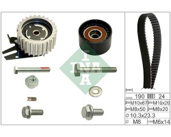 Bauteile für Motorsteuerung, Satz / Zahnriemensatz / Zahnriemen-Satz OPEL Astra Meriva Vectra Zafira 1.9 Turbodiesel 8V / SAAB 9-3 II 1.9 TiD 8V Z19DT