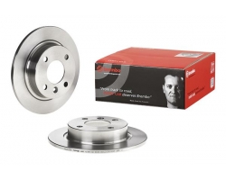 Brake Discs Set Rear Axle VOLVO 440 460 480