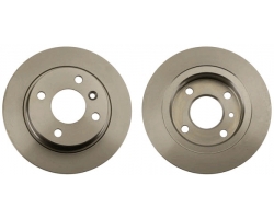 Brake Discs Set Rear Axle VOLVO 440 460 480