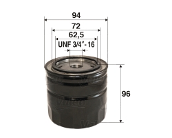 Oil filter VOLVO 120 130 220, 140, 164, 200, 300, 700, 850, 900, C70 I, P1800, P1800ES, PV P210, S40 V40 I, S70 V70 V70XC , S90 V90