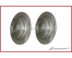 Brake Discs Set Rear Axle VOLVO 440 460 480