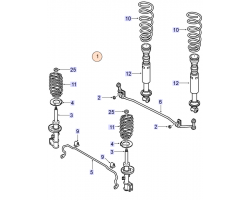 Sportfahrwerk für SAAB 9-5 I Limousine 2002-2005, Original-Ersatzteil - OE Nr. 400130811