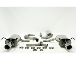 Sport Exhaust System (Duplex) SAAB 9-3 II Sportcombi 2.8 V6 turbo US / CA-Version Model Year 2006-2012 B284 B284L B284R