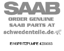 AIR PUMP for SAAB, Genuine Part - Part #. 4239083