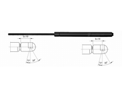 Heckklappendämpfer / Gasfeder Heckklappe SAAB 900 II 94-98