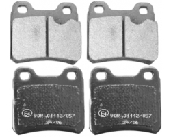 Brake Pads Rear Axle SAAB 900 II 1994-1996 OPEL / VAUXHALL Vectra A / Calibra A / Kadett E / Astra F