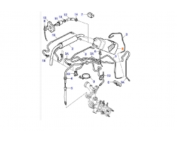 Carbon Filter Fuel System SAAB 9-5 I 2.0 turbo B205E 2.3 turbo B235E 1998-2004, 2.0 turbo B205 2.3 turbo B235 2005-2010