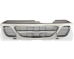 Kühlergrill Frontgrill SAAB 9-5 I 1998-2001, Lieferumfang: Mit SAAB Schriftzug 4830071