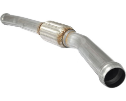 Middle Pipe Exhaust System / Intermediate Exhaust Pipe Genuine SAAB 900 II 2.0 2.3 2.0 turbo / 9-3 I 2.0 2.3 2.0 turbo 2.3 turbo Exhaust System Connection between: Catyltic Converter - Silencer