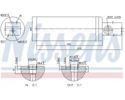 Trockner / Entfeuchter Klimaanlage / Klimatrockner SAAB 9-5 I ´98-08 bis Fahrgestellnummer -9350675