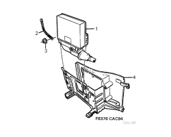 STEUERGERÄT für SAAB, Original-Ersatzteil - OE Nr. 4781860