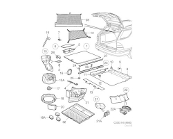 Loading Floor for SAAB 9-5 I Kombi