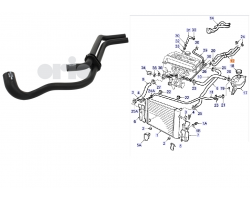 Kühlerschlauch-Satz / Kühlwasser-Schläuche / Schlauchset Kühlwasser / Set Kühlwasserschläuche, SAAB 900 II 4 Zyl. Benzin 1994-1998 SAAB 9-3 I 1998-2003