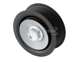 Guide Pulley Idler Pulley V-ribbed Belt SAAB 9-3 I 4-Cylinder Petrol VIN #X2028401- onwards / X7022779- onwards 9-5 I 2.0 turbo 2.3 turbo B205 B235 VIN # X03022044-