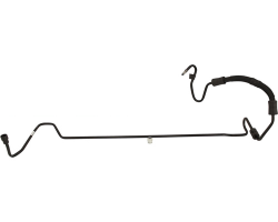 Druckschlauch (HD) Lenkung Original SAAB 9-3 I 2.2 TiD Verbindung zwischen Servopumpe und Lenkgetriebe (An der Servopumpe) Lenkradanordnung: Für Linkslenker