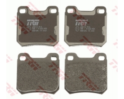 Rear brake pads set / brake pads kit rear axle SAAB 9-5 I ´98-99