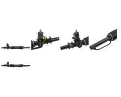 Power Steering / Servo Steering Rack SAAB 9-3 I 1998-2003 Modus Operandi: Hydraulic , Part Type: Exchange Part , Driver Position: For left-hand drive Vehicles, Scope of Delivery: Without Tie Rod End