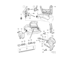 CABLE for SAAB, Genuine Part - Part #. 5111661