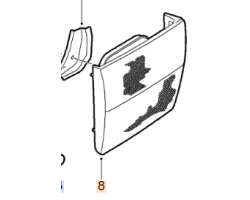 Tail Light Tail Lamp Tailgate left SAAB 9-5 I Wagon / 5-Door 1999-2001, Genuine Part - Part #. 5142013, can be modified to be used for Vehicles with Fog Lamp Part # 4914636