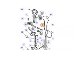 Schalthebel / Getriebeschaltung SAAB 9-3 I '98-03 Original-Ersatzteil - OE Nr. 5162888