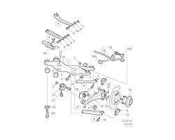 ANTI-ROLL BAR for SAAB, Genuine Part - Part #. 5239116