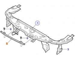 Profilträger Profilhalter Halter Kühlerträger SAAB 9-5 I 2002-2005, Original-Ersatzteil - OE Nr. 5412200