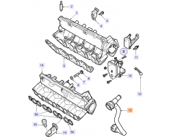 Hose Inlet Pipe SAAB 9-3 II 1.9 TTiD A19DTR Z19DTR, Genuine Part - Part #.  55224775, 93191647, 55566096