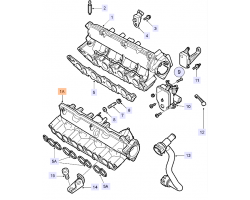 Ansaugrohr Ansaugkrümmer SAAB 9-3 II 1.9 TTiD A19DTR Z19DTR 