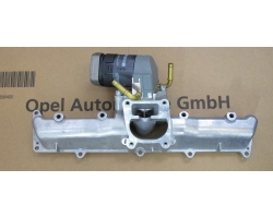 Einlassrohr / Einlaßrohr Ansaugkrümmer AGR EGR OPEL 2.2 Turbodiesel 2.2 CDTI  Y22DTR Y22DTH VAUXHALL SAAB 9-3 I / 9-3 II / 9-5 I 2.2 TiD D223L, 55351994, 9543869, 24461453, 5342290, 5343355