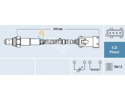 Lambdasonde Lamda-Sonde Regelsonde OPEL Vectra C / Signum CADILLAC BLS, Einbauposition: Vorne