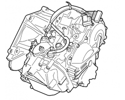 Automatikgetriebe (Austausch Original SAAB) für SAAB 9-3 II 2.0T B207R ab Modelljahr 2003 ab Fahrgestellnummer 31057937 (FA 57204) und 1.8t B207E und 2.0t B207L ab Modelljahr 2008 ab Fahrgestellnummer 81007761 (FA 57203), Original-Ersatzteil