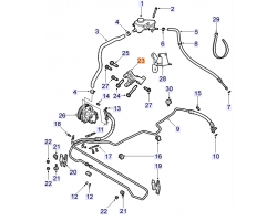 BRACKET for SAAB, Genuine Part - Part #. 55354828